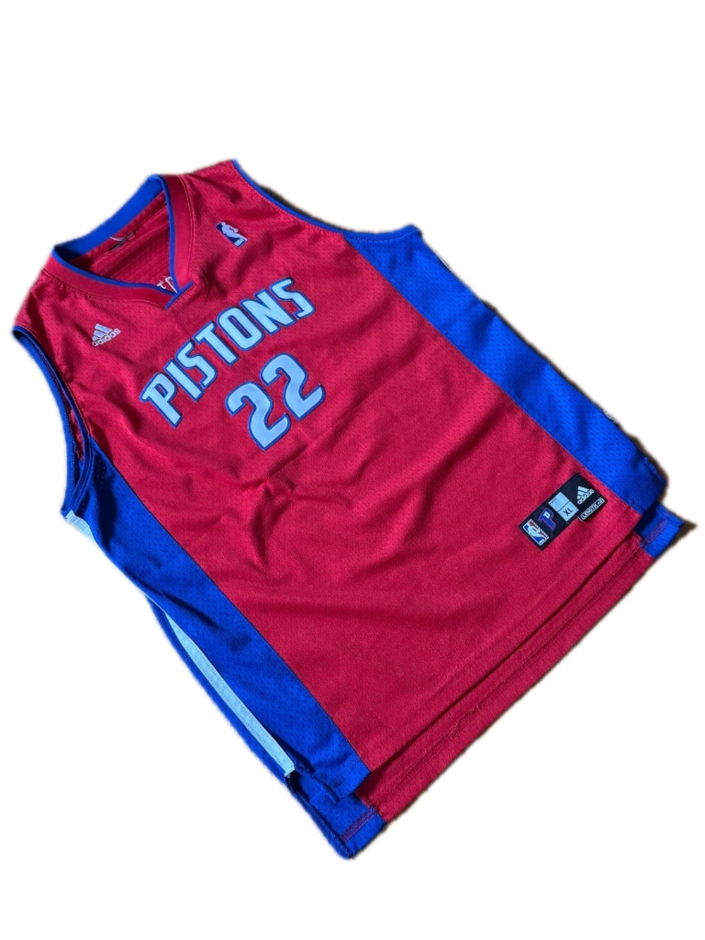 Tayshaun Prince #22 Detroit Pistons basketball Jersey Adidas NBA Kids Youth XL
